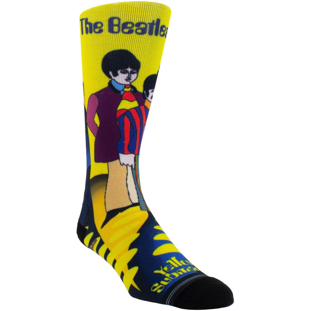 The Beatles - Yellow Submarine Band Sublimation Socken - Gelb/Mehrfarben